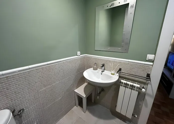 Acogedor En El Centro De דירה